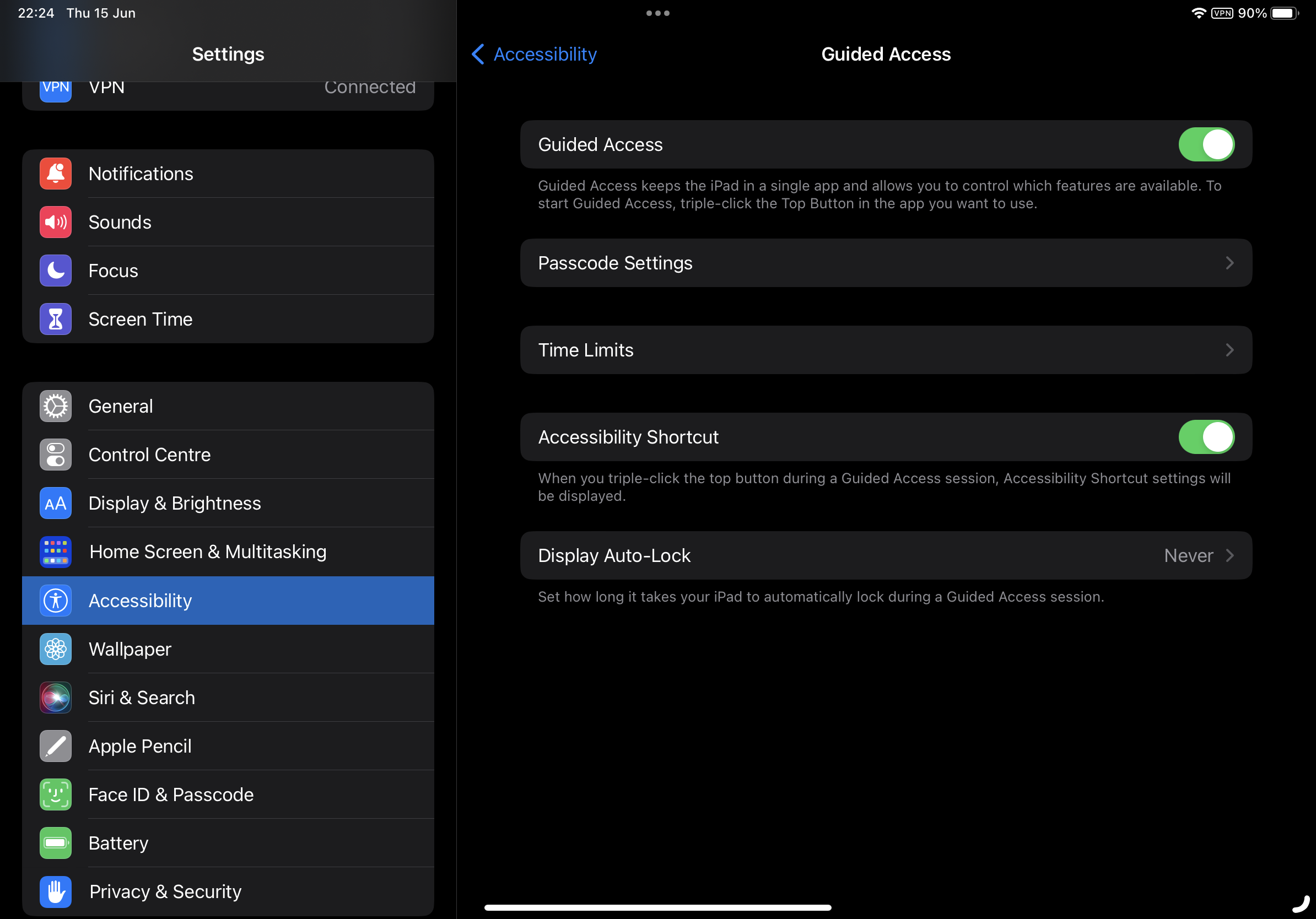 Kiosk Mode on iPads with PWAs and Guided Access Mode